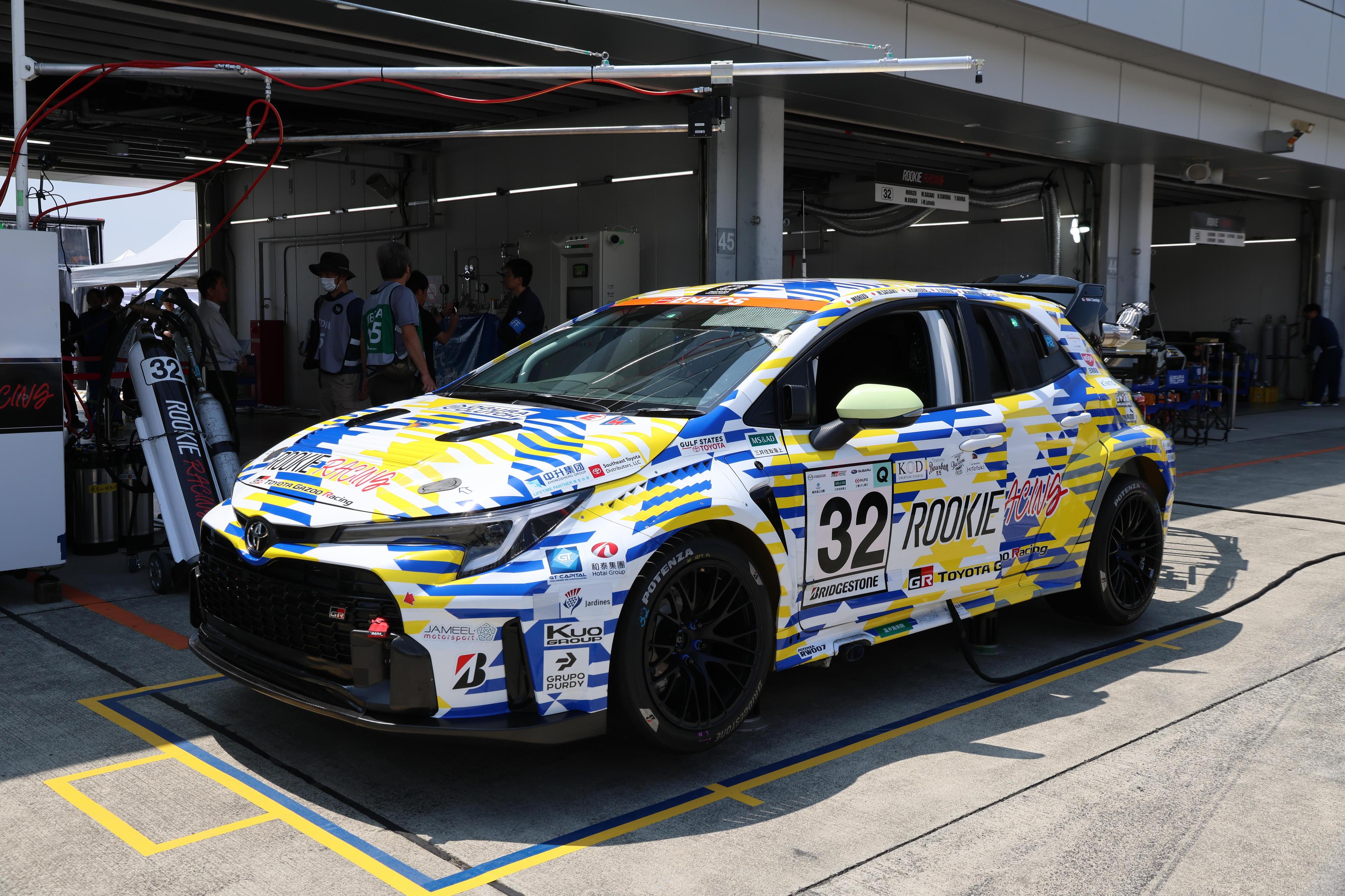 昨年燃料を気体から液体水素に変更。今年で4年目の挑戦となる32号車「GRCorollaH2concept」