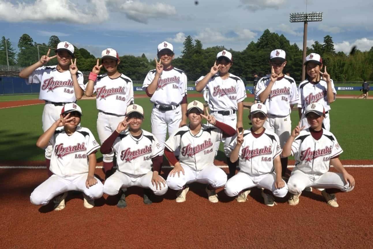 茨城スーパーガールズの選手たち