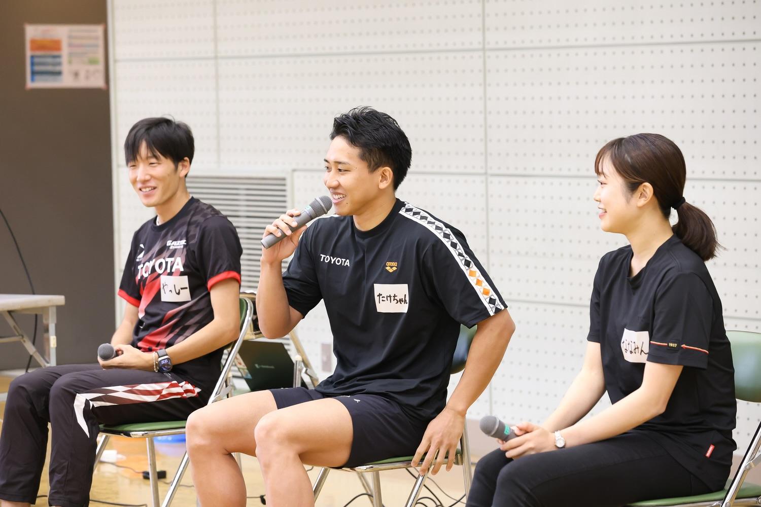 質問タイムでは子どもたちから鋭い質問が飛んだ